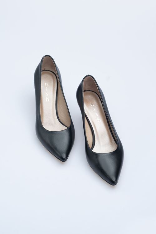 LİZSHOE HAKİKİ DERİ KADIN TOPUKLU AYAKKABI AKB 32425Y