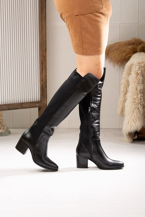 LİZSHOE HAKİKİ DERİ KADIN ÇİZME KRL 15823K