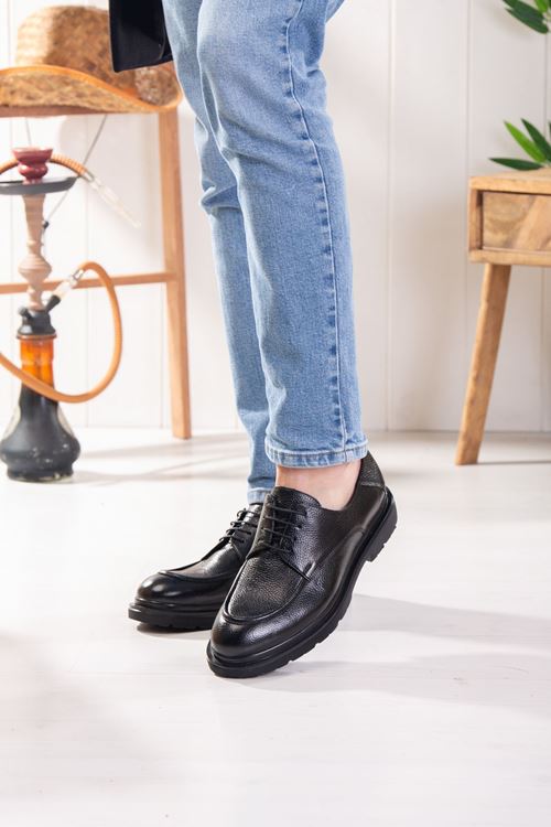 LİZSHOE HAKİKİ DERİ ERKEK GÜNLÜK AYAKKABI 252023K