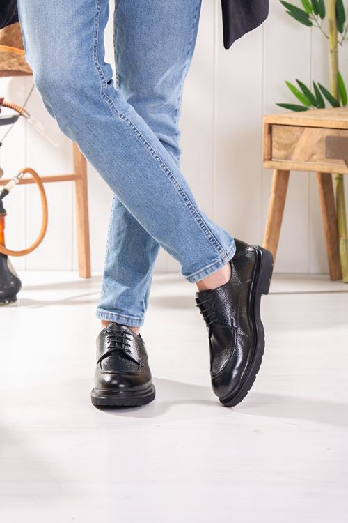 LİZSHOE HAKİKİ DERİ ERKEK GÜNLÜK AYAKKABI 252023K