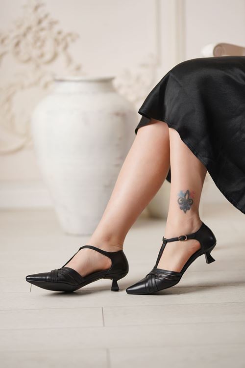 LİZSHOE HAKİKİ DERİ KADIN STİLETTO MNZ 2437425Y