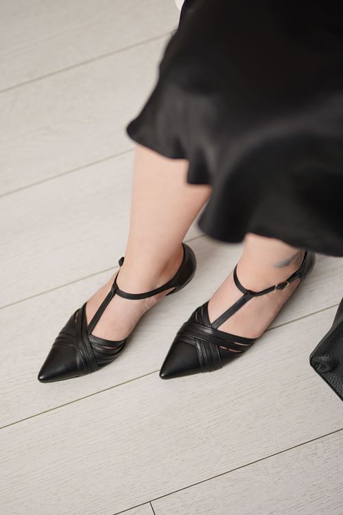 LİZSHOE HAKİKİ DERİ KADIN STİLETTO MNZ 2437425Y