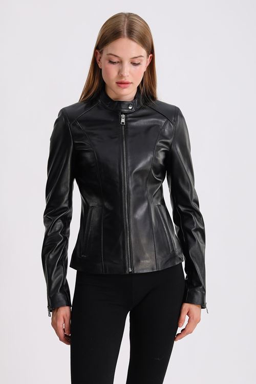 LİZ LEATHER KADIN DERİ MONT 202