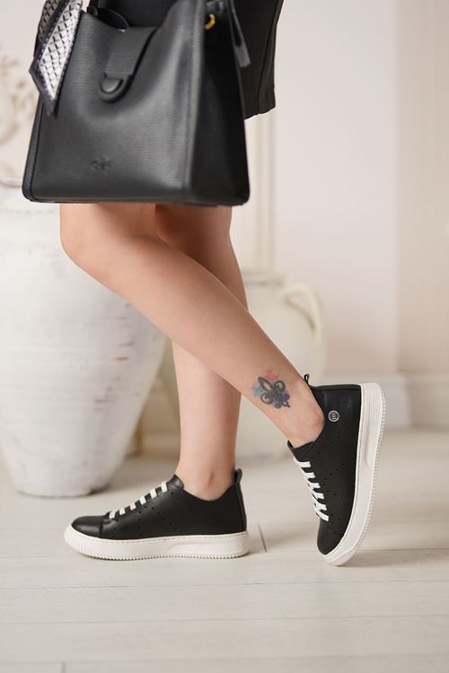 MAMMAMİA HAKİKİ DERİ KADIN GÜNLÜK AYAKKABI 86525Y