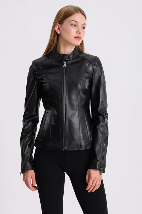 LİZ LEATHER KADIN DERİ MONT 202