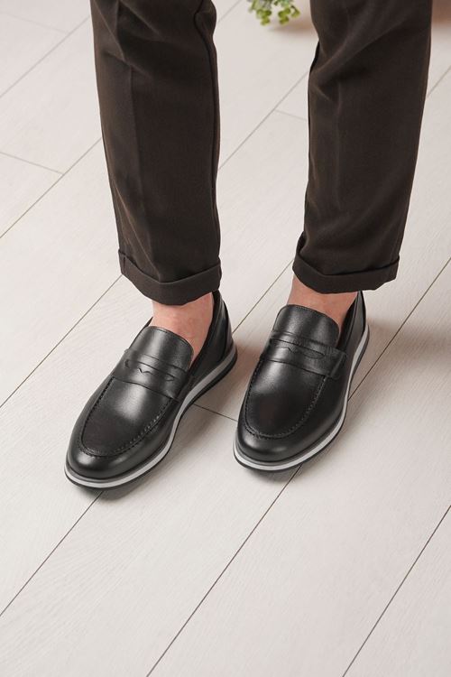 LİZSHOE HAKİKİ DERİ ERKEK GÜNLÜK AYAKKABI MDGN 18725Y
