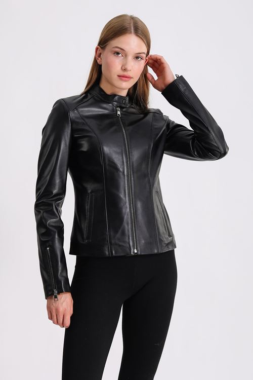 LİZ LEATHER KADIN DERİ MONT 202