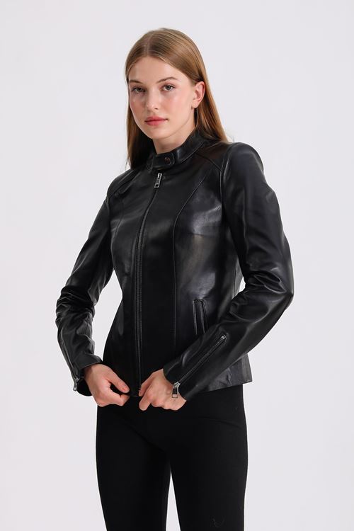 LİZ LEATHER KADIN DERİ MONT 202