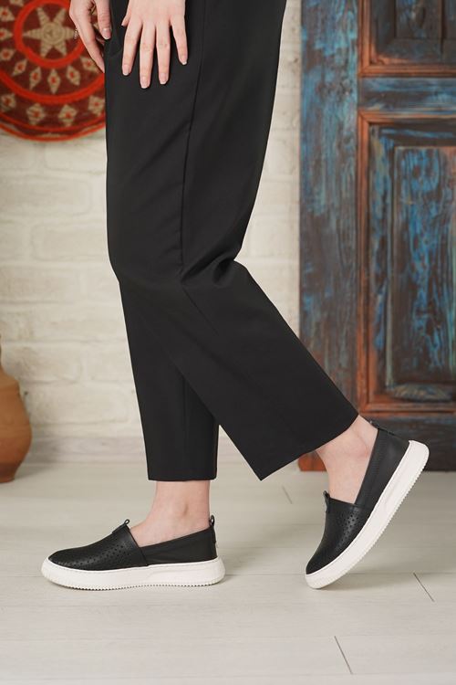 MAMMAMİA HAKİKİ DERİ KADIN GÜNLÜK AYAKKABI 85525Y