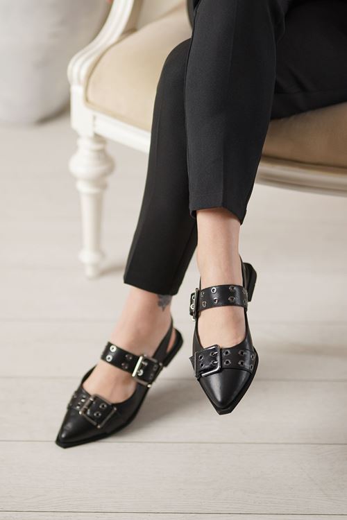 LİZSHOE HAKİKİ DERİ KADIN BABET MNZ 2461025Y