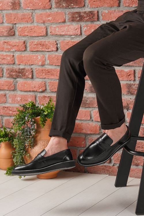 LİZSHOE HAKİKİ DERİ ERKEK GÜNLÜK AYAKKABI MDGN 1325Y