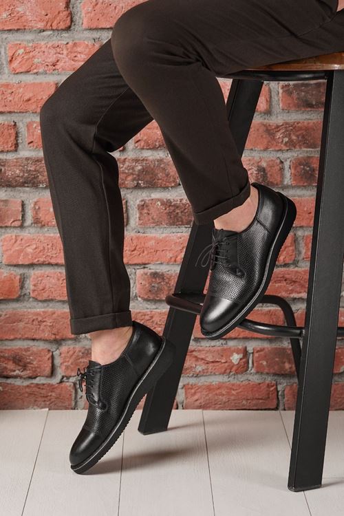 LİZSHOE HAKİKİ DERİ ERKEK GÜNLÜK AYAKKABI MDGN 216225Y