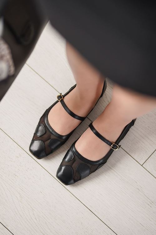 LİZSHOE DERİ KADIN BABET MANZO 2554325Y