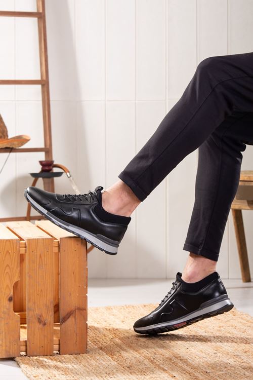 LİZSHOE HAKİKİ DERİ ERKEK CASUAL AYAKKABI PPT 533324K