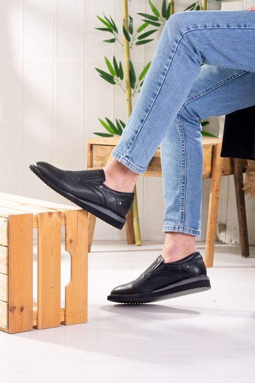LİZSHOE HAKİKİ DERİ ERKEK GÜNLÜK AYAKKABI PPT 585022K