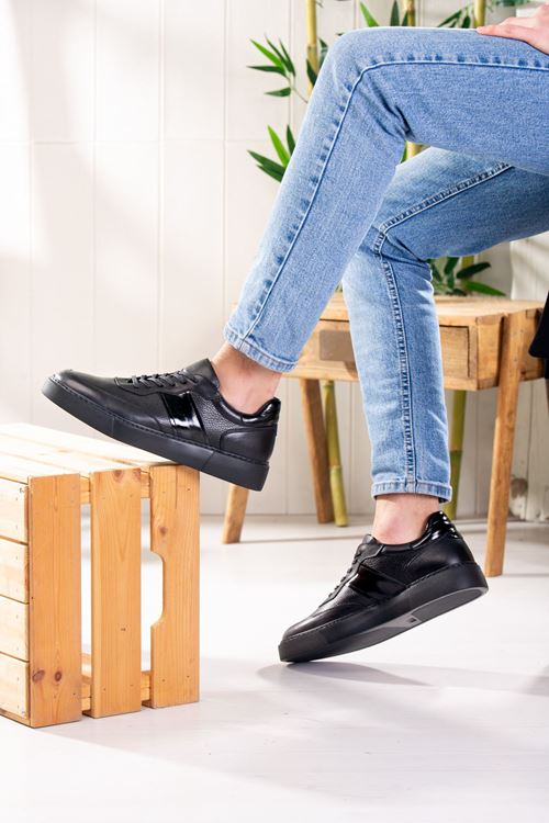 LİZSHOE HAKİKİ DERİ ERKEK GÜNLÜK AYAKKABI 1124-123K