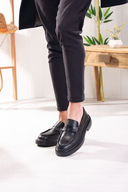LİZSHOE HAKİKİ DERİ ERKEK GÜNLÜK AYAKKABI PİK 237523K