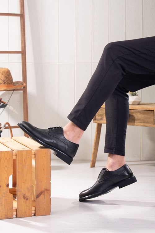 LİZSHOE HAKİKİ DERİ ERKEK KLASİK AYAKKABI PPT 632623Y