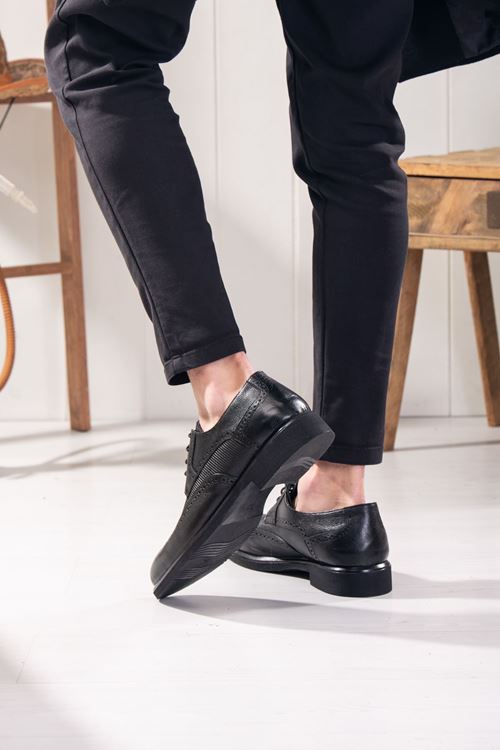 LİZSHOE HAKİKİ DERİ ERKEK KLASİK AYAKKABI PPT 632623Y
