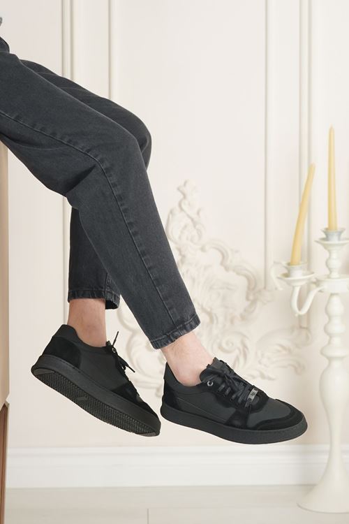 LUCIANO BELLİNİ HAKİKİ DERİ ERKEK SPOR AYAKKABI 1504124Y