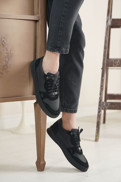 LUCIANO BELLİNİ HAKİKİ DERİ ERKEK SPOR AYAKKABI 1504124Y