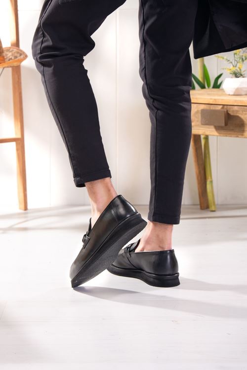 LİZSHOE HAKİKİ DERİ ERKEK GÜNLÜK AYAKKABI PİK 301723K