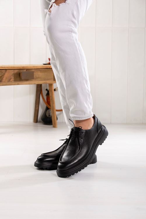 LİZSHOE HAKİKİ DERİ ERKEK GÜNLÜK AYAKKABI PİK 1617-124K