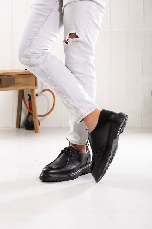 LİZSHOE HAKİKİ DERİ ERKEK GÜNLÜK AYAKKABI PİK 1617-124K