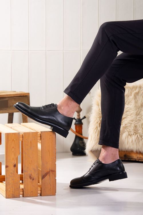 LİZSHOE HAKİKİ DERİ ERKEK KLASİK AYAKKABI PPT 632223Y
