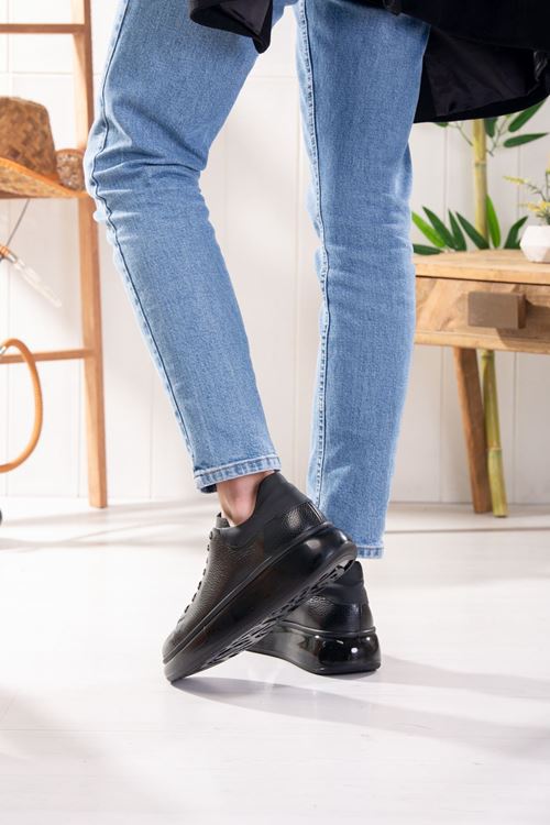 LİZSHOE HAKİKİ DERİ ERKEK GÜNLÜK AYAKKABI PİK 101223K