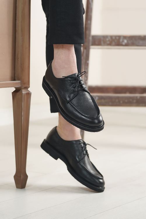 LİZSHOE HAKİKİ DERİ ERKEK GÜNLÜK AYAKKABI PİK 161524Y