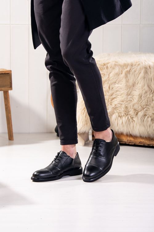 LİZSHOE HAKİKİ DERİ ERKEK KLASİK AYAKKABI PPT 632223Y