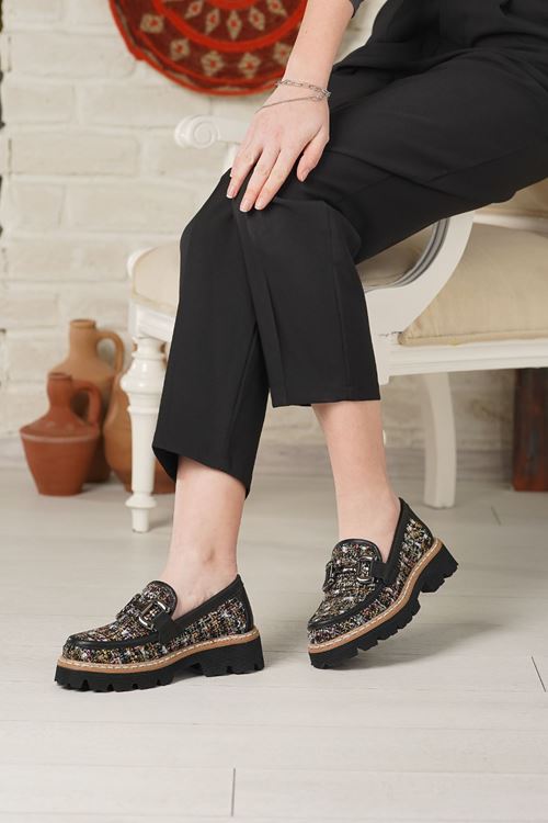 MAMMAMİA HAKİKİ DERİ KADIN GÜNLÜK AYAKKABI 377025Y