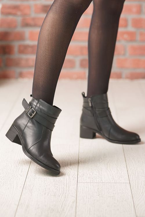 MAMMAMİA HAKİKİ DERİ KADIN BOT 167025K