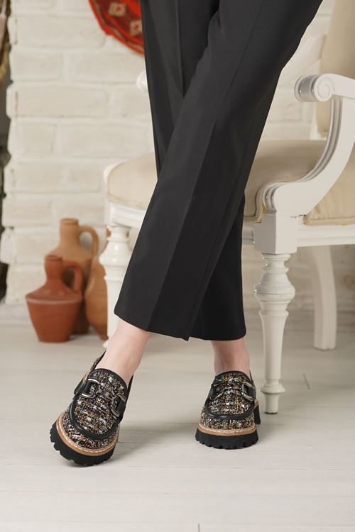 MAMMAMİA HAKİKİ DERİ KADIN GÜNLÜK AYAKKABI 377025Y