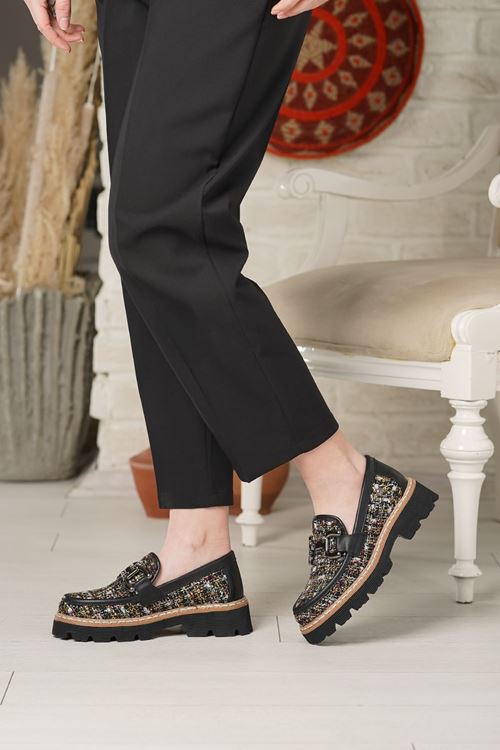 MAMMAMİA HAKİKİ DERİ KADIN GÜNLÜK AYAKKABI 377025Y