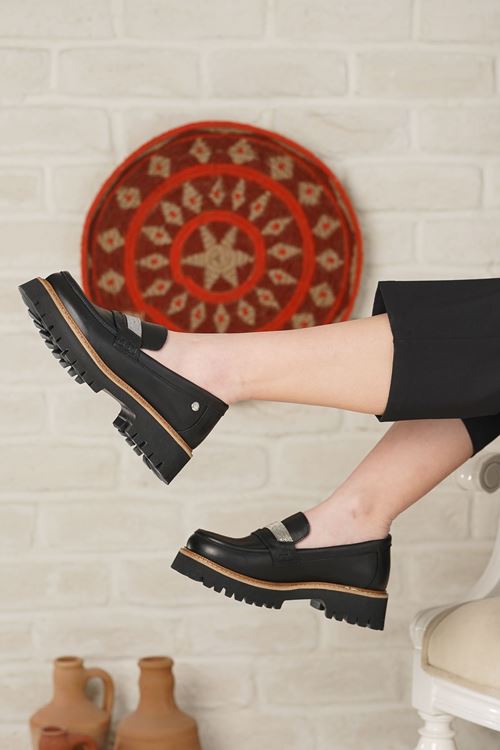 MAMMAMİA HAKİKİ DERİ KADIN GÜNLÜK AYAKKABI 370025Y