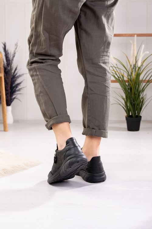 MAMMAMİA HAKİKİ DERİ KADIN GÜNLÜK AYAKKABI 362524Y