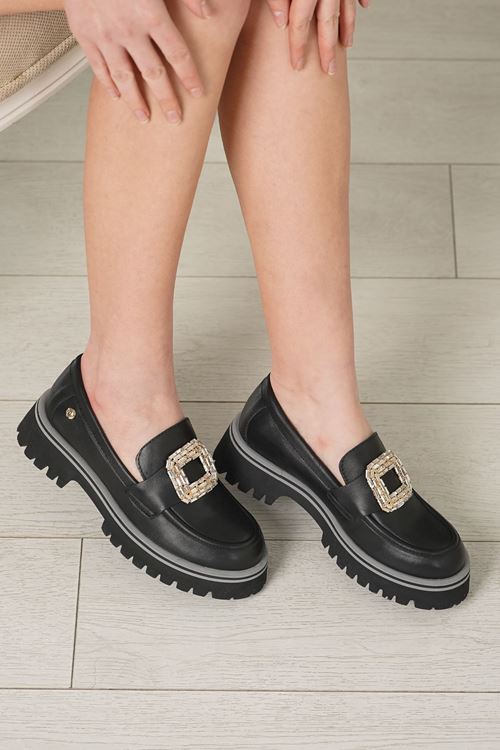 MAMMAMİA HAKİKİ DERİ KADIN GÜNLÜK AYAKKABI 385525Y