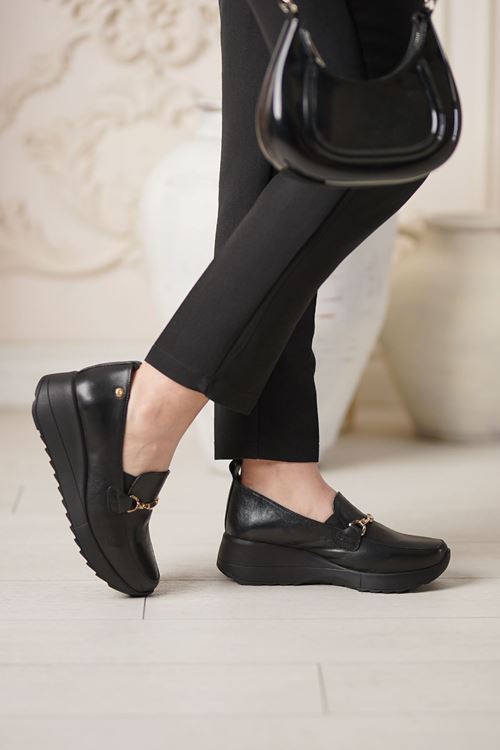 MAMMAMİA HAKİKİ DERİ KADIN GÜNLÜK AYAKKABI 355525Y