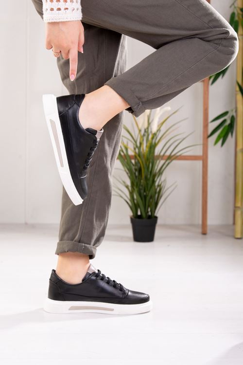 MAMMAMİA HAKİKİ DERİ KADIN GÜNLÜK AYAKKABI 395025Y