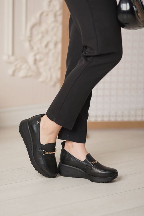 MAMMAMİA HAKİKİ DERİ KADIN GÜNLÜK AYAKKABI 355525Y