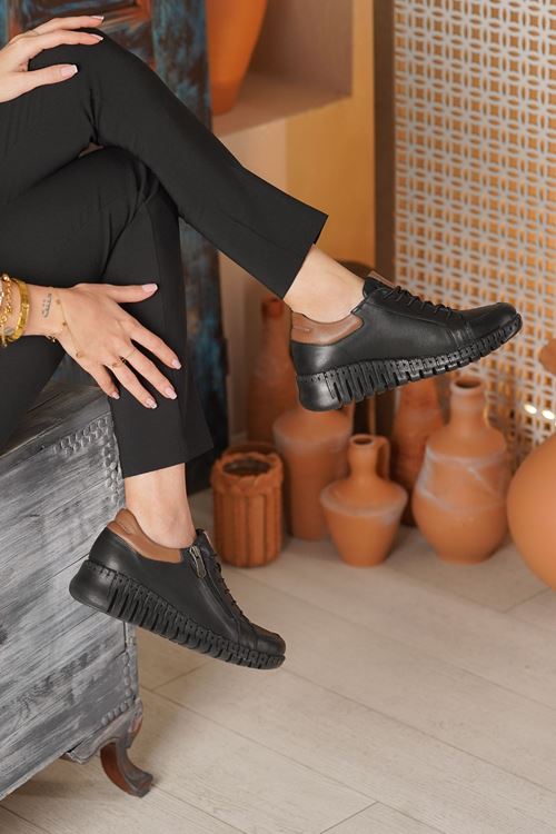 MAMMAMİA HAKİKİ DERİ KADIN AYAKKABI 26525K