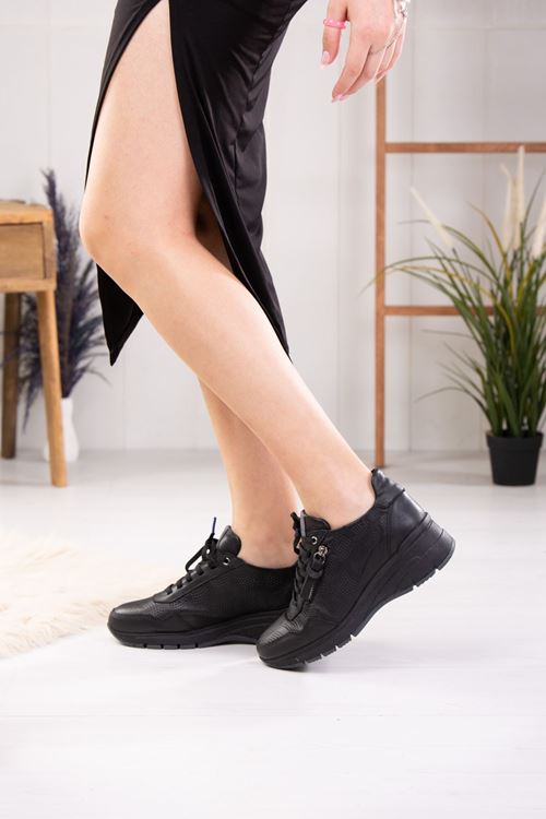 MAMMAMİA HAKİKİ DERİ KADIN GÜNLÜK AYAKKABI 368024Y