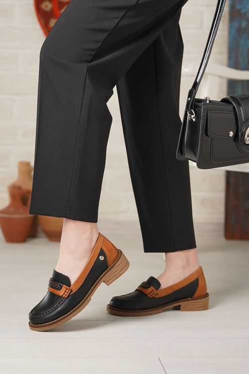 MAMMAMİA HAKİKİ DERİ KADIN GÜNLÜK AYAKKABI 326025Y