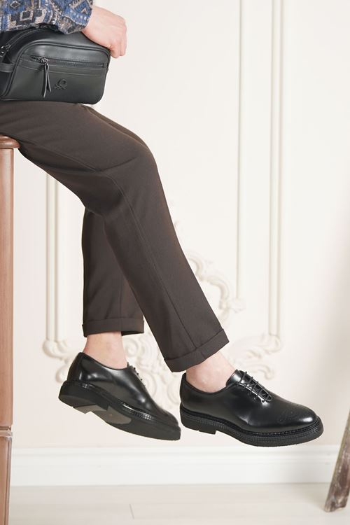 LİZSHOE HAKİKİ DERİ ERKEK GÜNLÜK AYAKKABI 500224Y