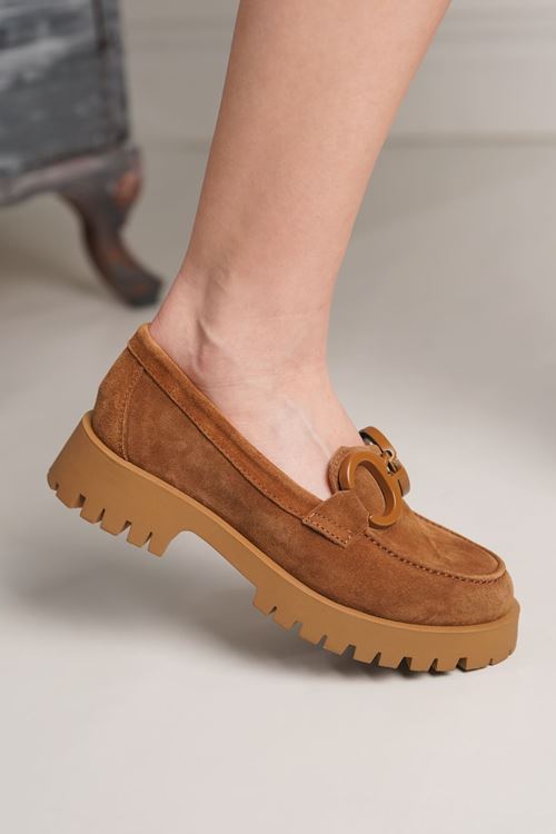 LİZSHOE HAKİKİ SÜET DERİ KADIN GÜNLÜK AYAKKABI 284624K