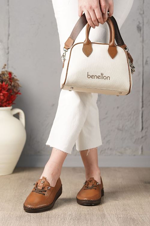 LİZSHOE HAKİKİ DERİ KADIN GÜNLÜK AYAKKABI 08325Y