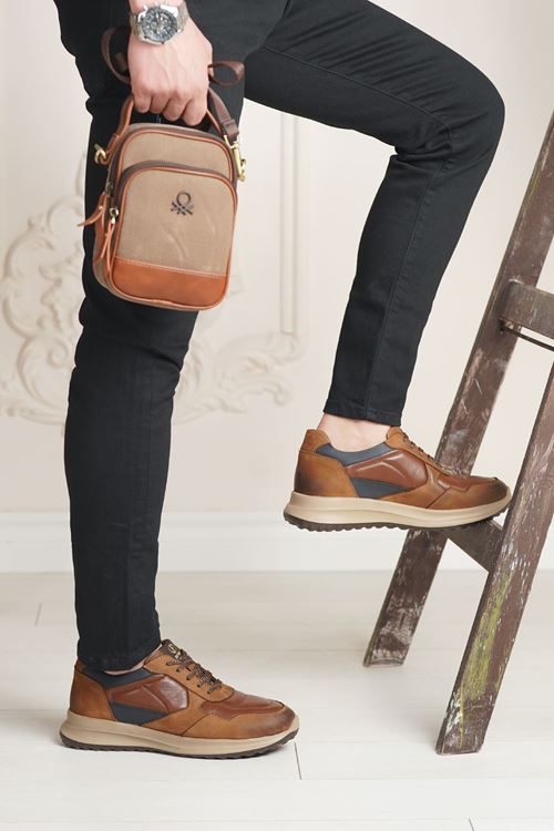 JAMES FRANCO HAKİKİ DERİ ERKEK SPOR AYAKKABI 152224K