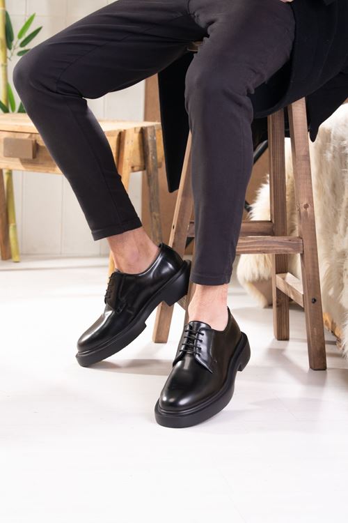 LİZSHOE HAKİKİ DERİ ERKEK GÜNLÜK AYAKKABI PİK 450-124Y
